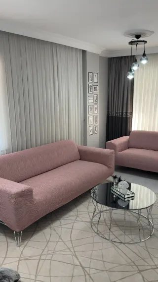 Pudra Su Yolu Koltuk Örtüsü