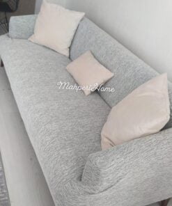 Koltuk Örtüsü 7 Alternative view of Taş Gri - Jakarlı Koltuk Örtüsü