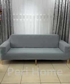 Yeni Desen Safir Koltuk Örtüsü - GRİ